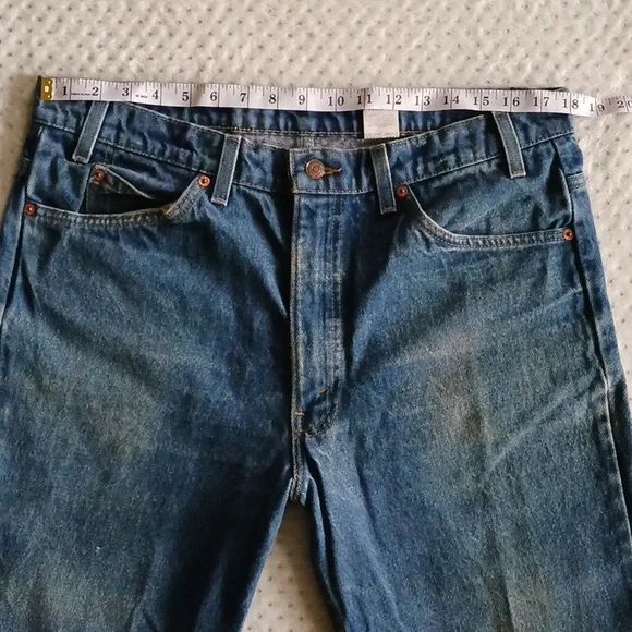 Vintage 90's Levi 517 bootcut jeans Medium wash - Picture 9 of 16